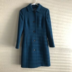 J CREW Classic Lady Day Coat w Thinsulate Petite 0